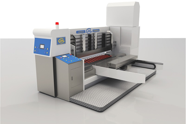 Automated Flexo Printing Slotting Die Cutting Floding Gluing
